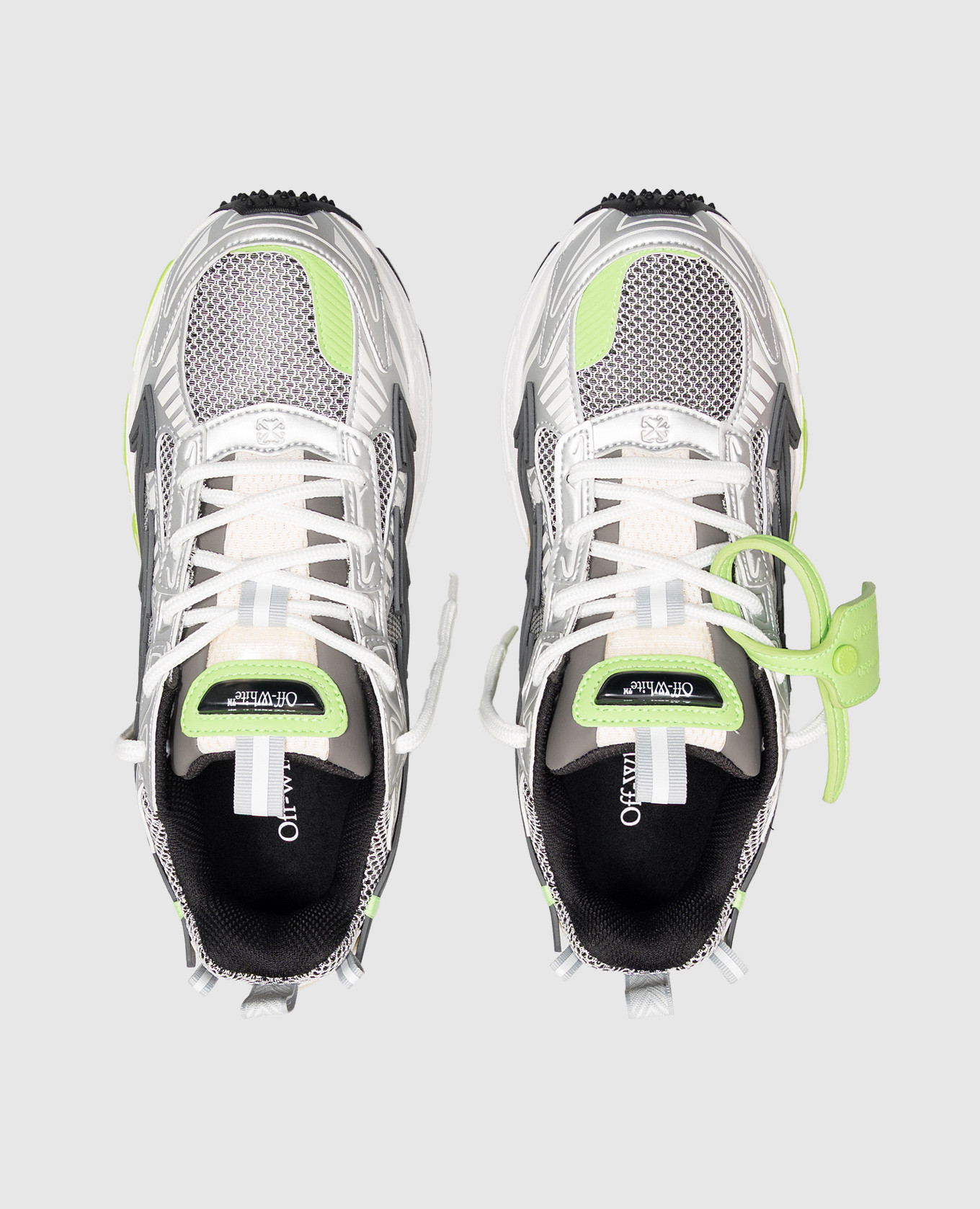 Be Right Back grey sneakers Off-White 4