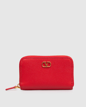 Valentino Red leather wallet 9W2P0AY3SNP