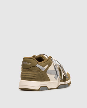 Off-White Out Of Office leather sneakers with embossed logo OF05730310