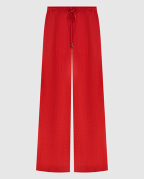 Ermanno Scervino Red pants D482P355EMY