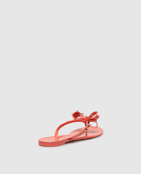 Valentino Pink Rockstud flip-flops 8W2S0552PVS