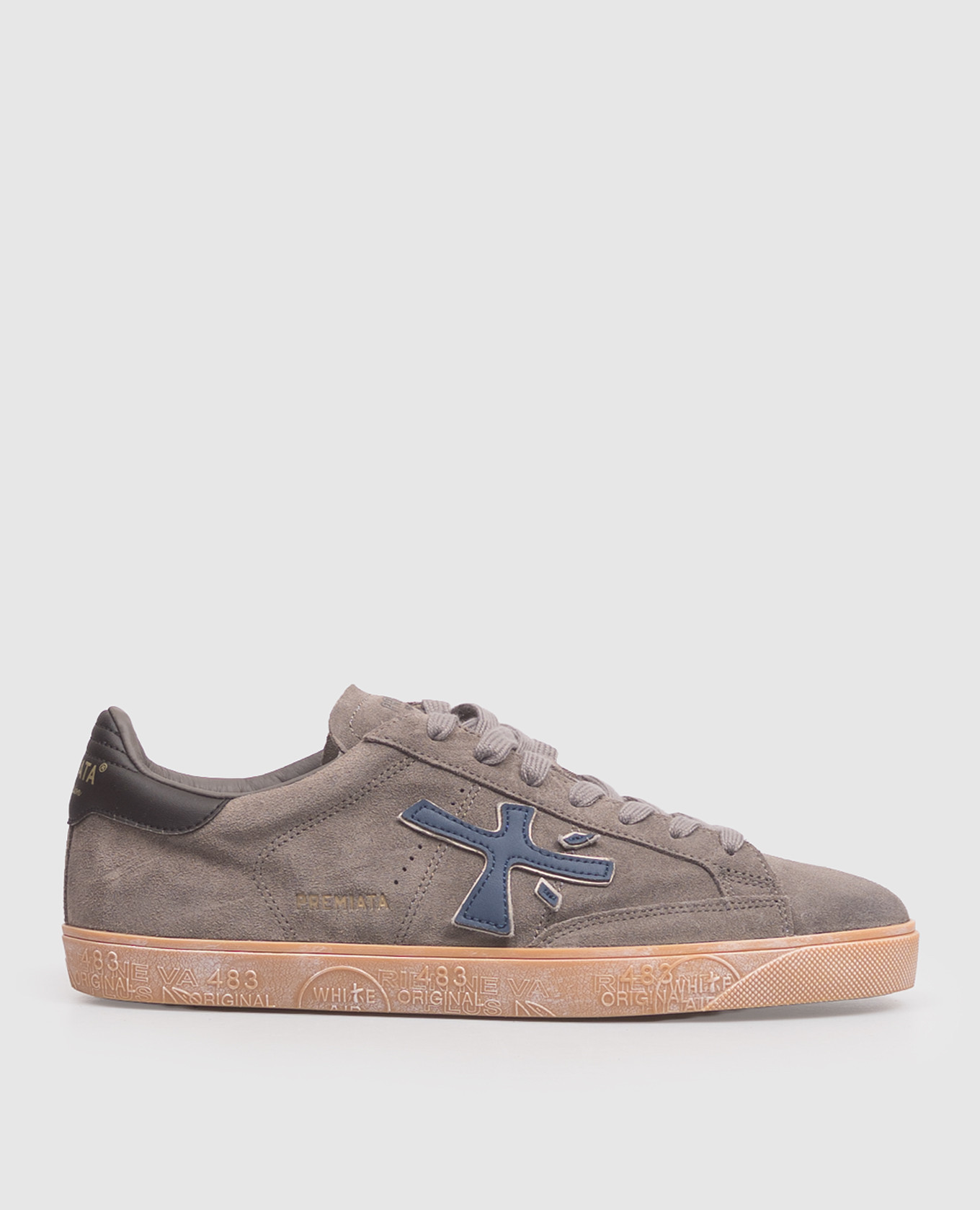Steven grey suede sneakers