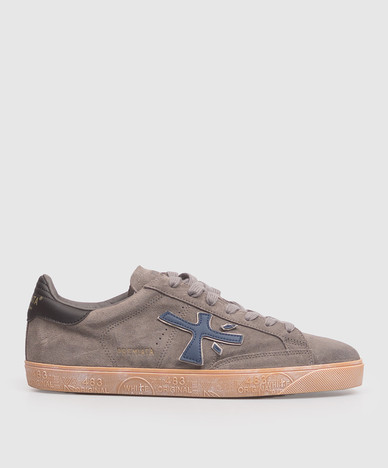 Steven grey suede sneakers