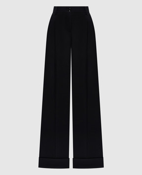 Dolce&Gabbana Black wool pants FTC02TFUBG6
