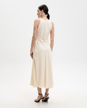 Givenchy Yellow dress with silk BW22NN16A1