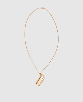PUCCI Gold-tone chain with Case Necklace pendant 5UAM305U920