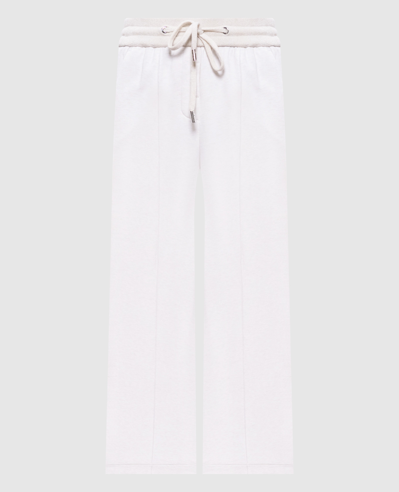 White melange sweatpants Peserico