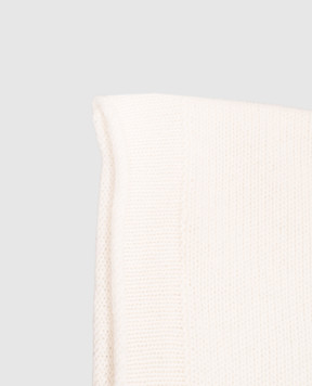 Allude Ivory cashmere hood 26511225