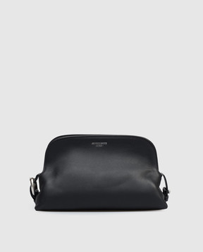 Ann Demeulemeester Dolly black leather clutch B0013894LT191