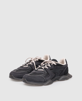 Axel Arigato Black Eris combination sneakers F3488007