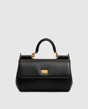 Dolce&Gabbana Black leather bag My Sicily BB7864B7321