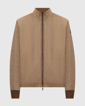 Moncler Brown Frothive Reversible Wool Jacket L20911A00065599OD