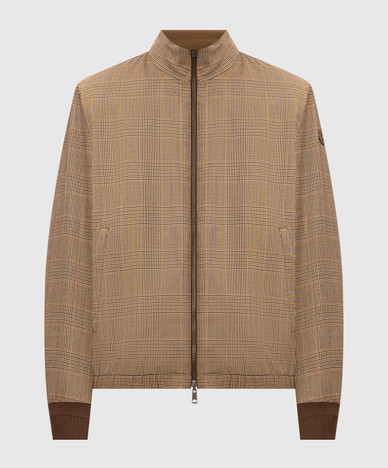 Veste réversible en laine Brown Frothive