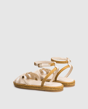 Valentino Beige leather sandals 8W2S0NZ9RLE