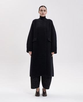 BOBOUTIC Blue coat with wool 5158BIS