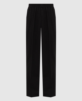 Ami Paris Black wool pants HTR226WV0211