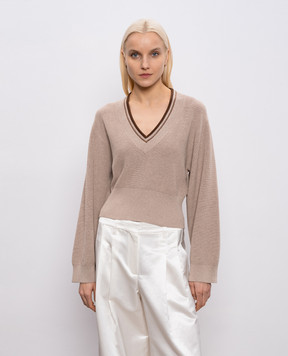 Brunello Cucinelli Brown pullover M19253212