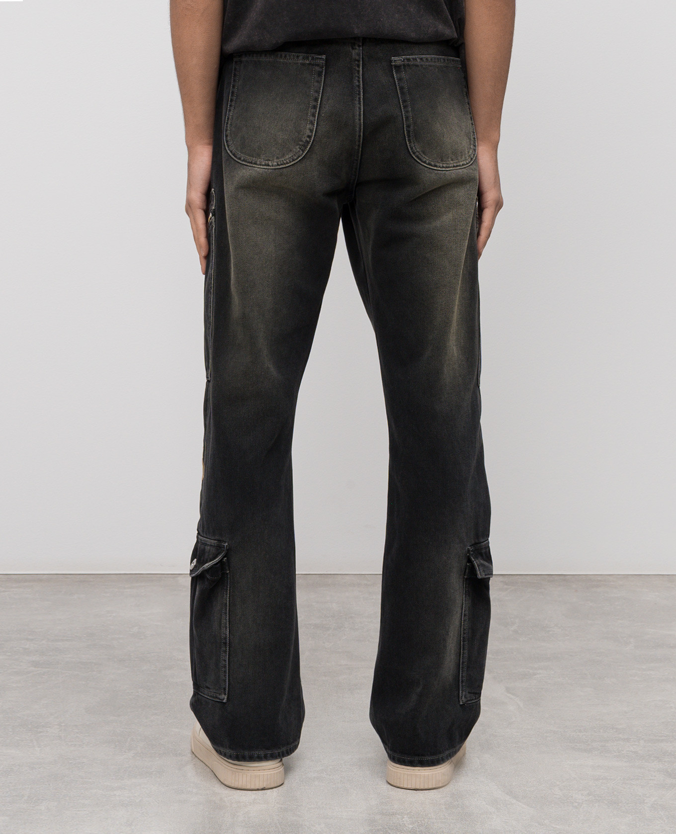 

Black cargo jeans with logo Off-White