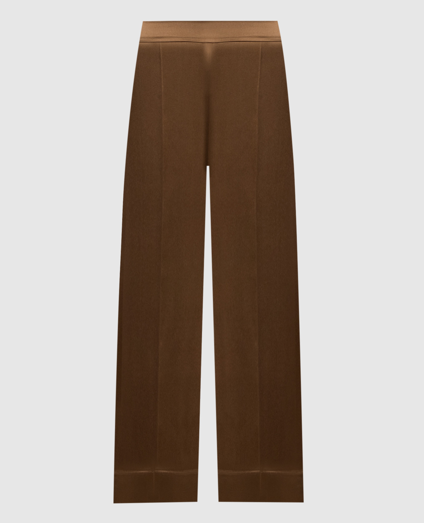 

Brown Dijon silk trousers JOSEPH