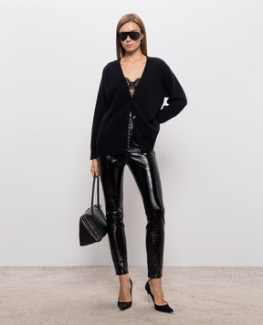 Dolce&Gabbana Black wool cardigan FXVDHZJDVGL