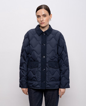 Woolrich Heritage Blue Down Jacket CFWWOU1137FRUT2635