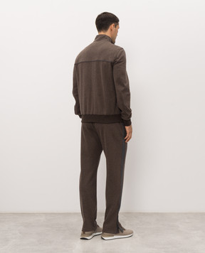 CAPOBIANCO Brown tracksuit 21M454LB00C21M702LB00
