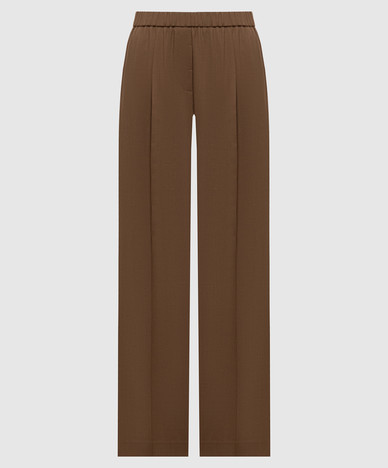 Brown wool pants