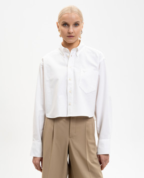 Ami Paris White shirt with emblem FSH770CO0031