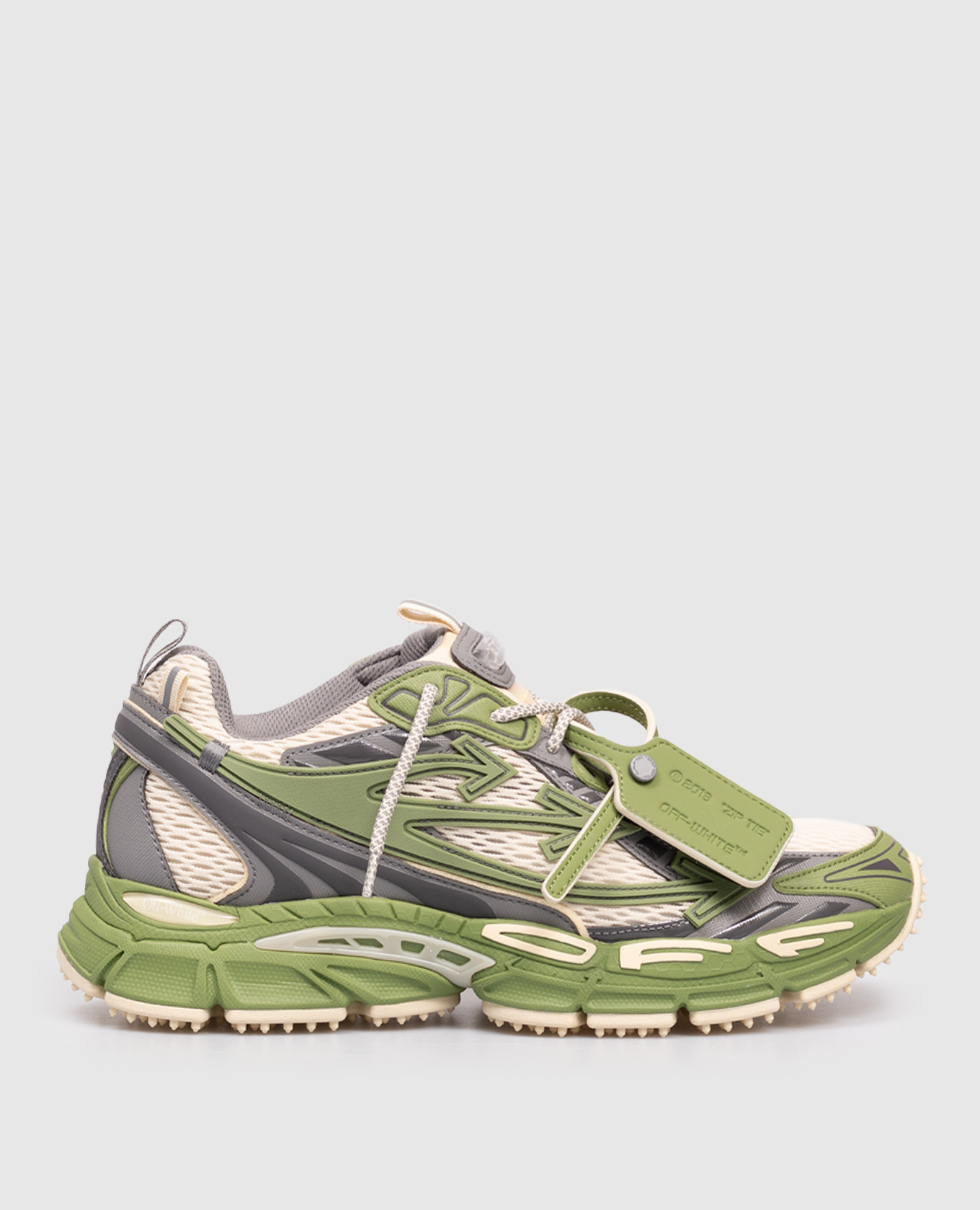 

Be Right Back green sneakers Off-White