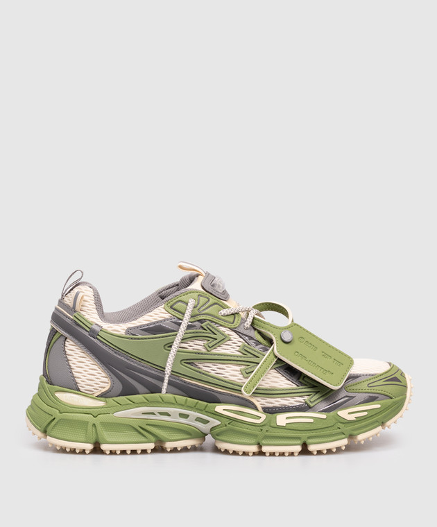 Off-White - Be Right Back green sneakers OMIA295F25FAB001 - shop