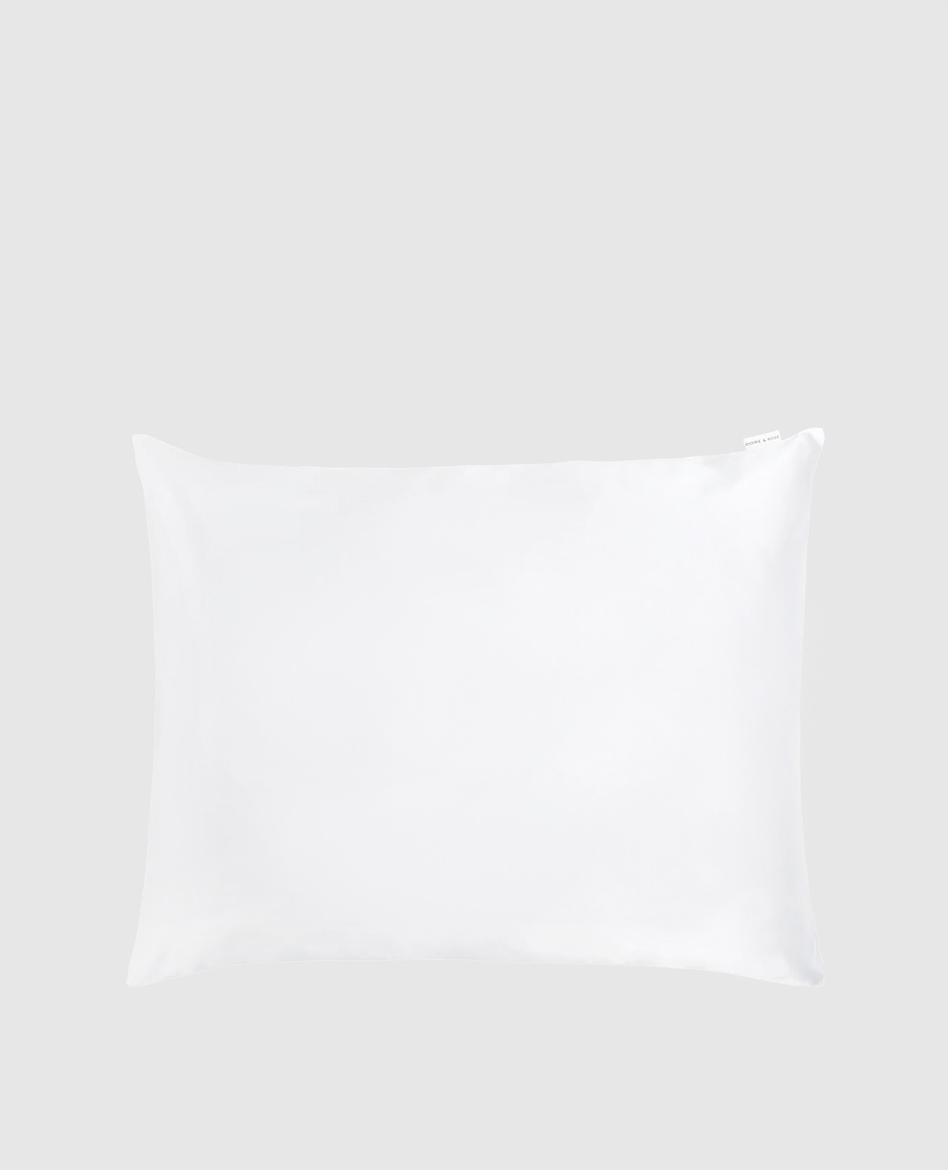 

White silk pillowcase Dore & Rose