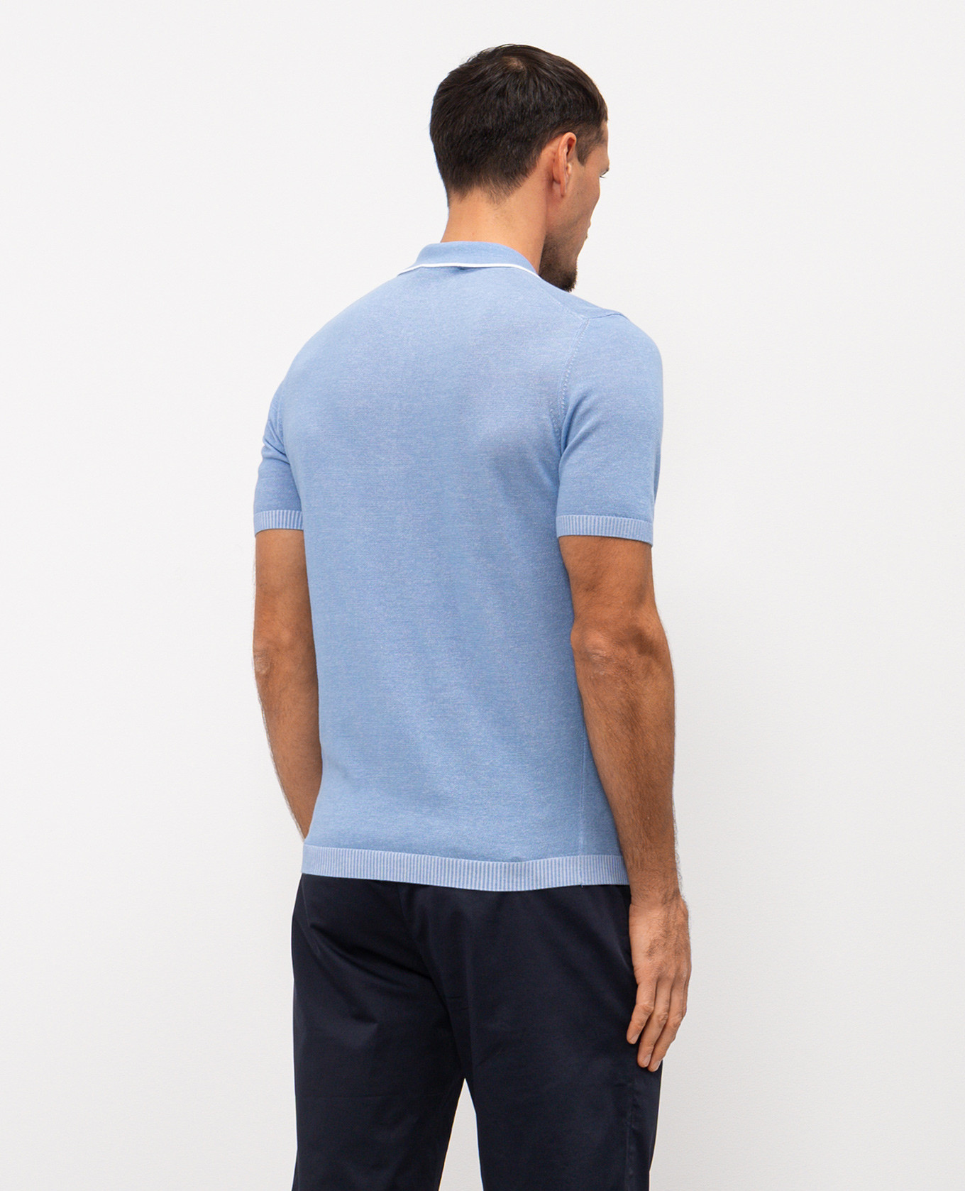 

COTY blue polo MooRER, Light blue