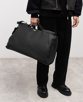 Ann Demeulemeester Sylvia black leather bag B0013898LT189