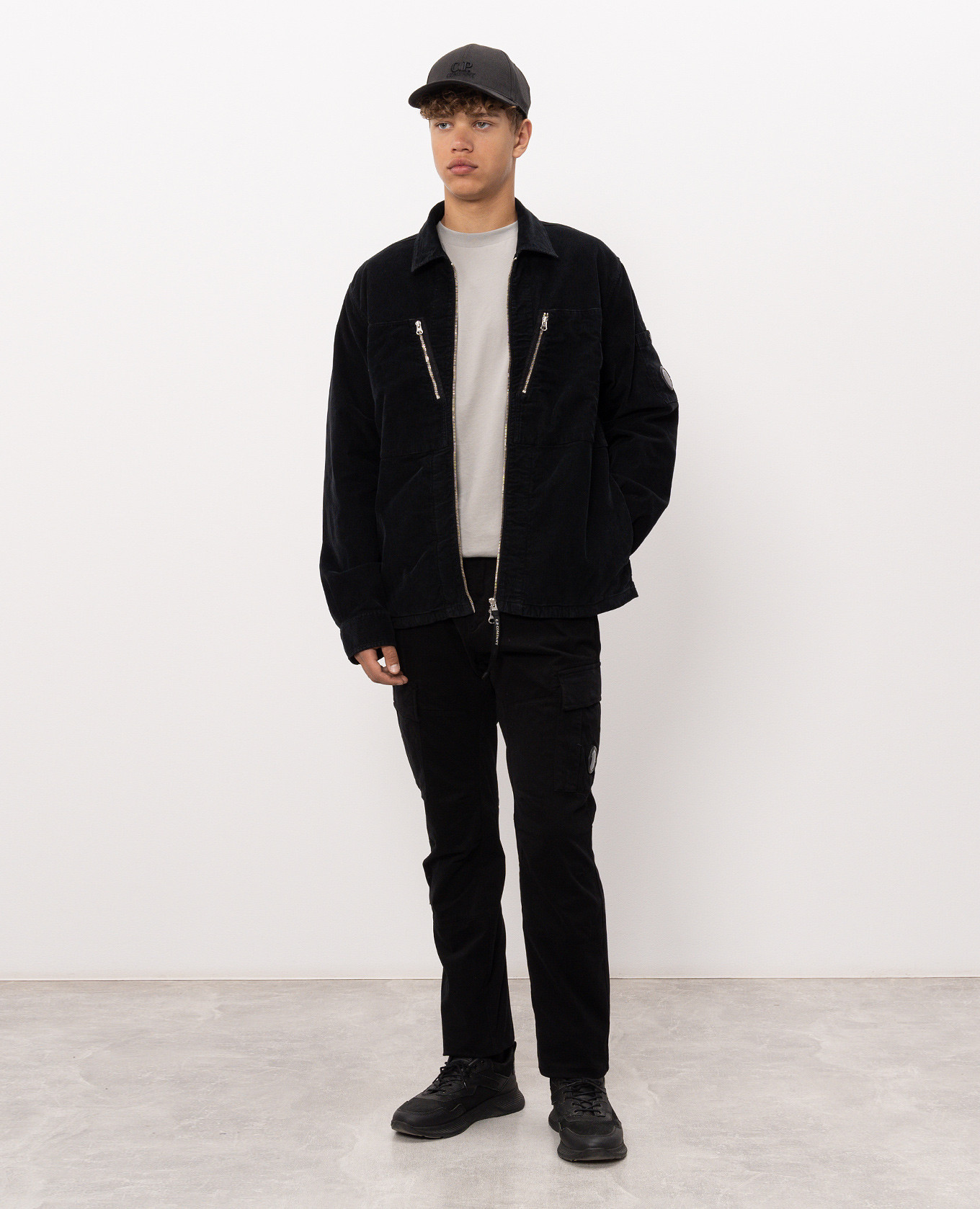 Black corduroy jacket C.P. Company 2