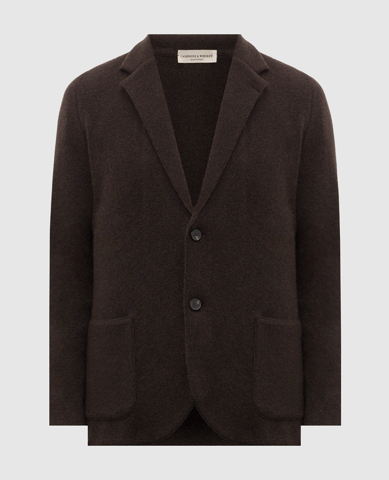 Black cashmere blazer