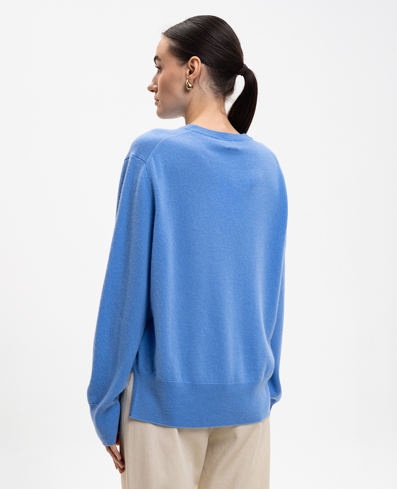 Blue cashmere jumper Toteme 4