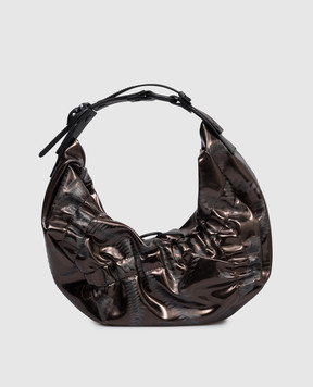 Innerraum Brown HM2 hobo bag with drape HM2MBBKCRSH