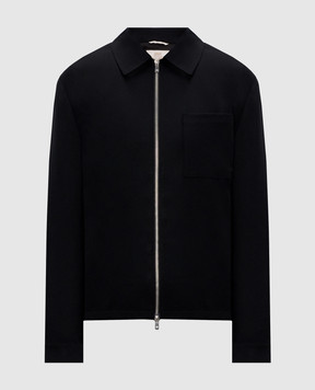 Marco Pescarolo Black wool and cashmere jacket VENTIDUE5429
