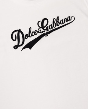 Dolce&Gabbana Children's white T-shirt L5JTNKG7PWL36
