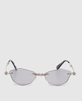 Kuboraum Silver Folding Sunglasses H48 KRSH48SI0000004G