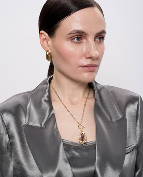 Oceanus Panopea gold chain with pendant PANOPEA