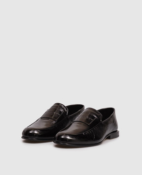 Givenchy Black patent leather loafers BE2028E2JG