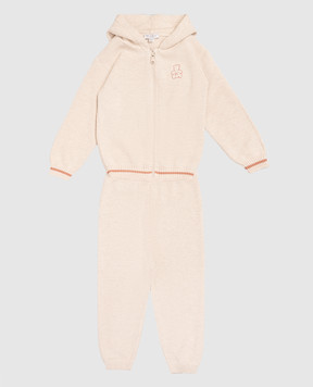 Brunello Cucinelli Children's beige tracksuit B29MT0616S