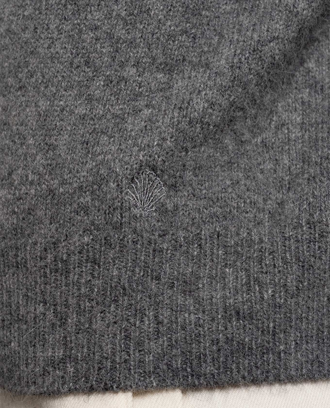 Gray wool sweater TRISTAN LOD Loulou de Saison 5
