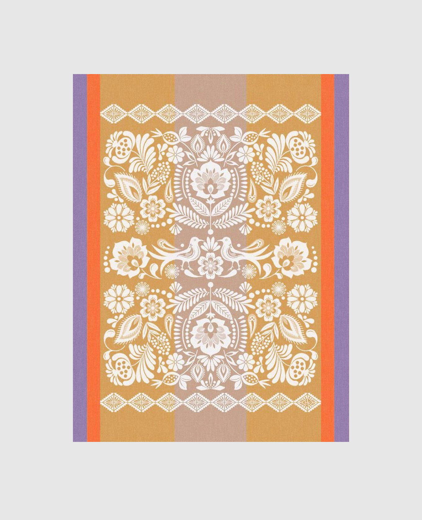 

Beige kitchen towel Alegria Le Jacquard Fraincais
