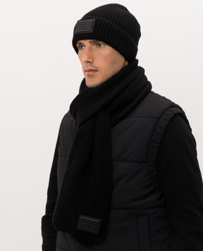 Dolce&Gabbana Black cashmere hat GX66KTJBW2X