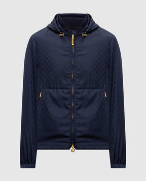 Stefano Ricci Blue jacket with hood MZJ6200150IT3100