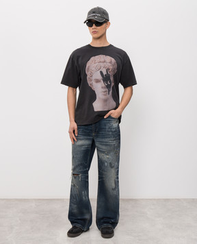 Misbhv Blue jeans with holes 260U315