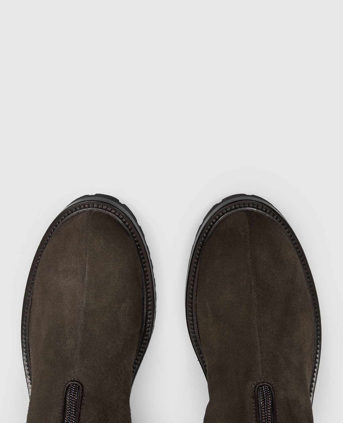 Brown suede Hike boots The Row 4