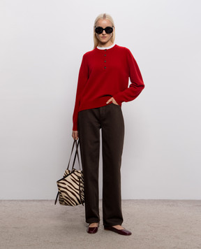 Loulou de Saison Red MALO cashmere jumper MALO